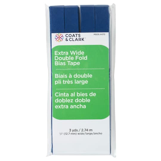 Coats & Clark™ Extra Wide Double Fold Bias Tape